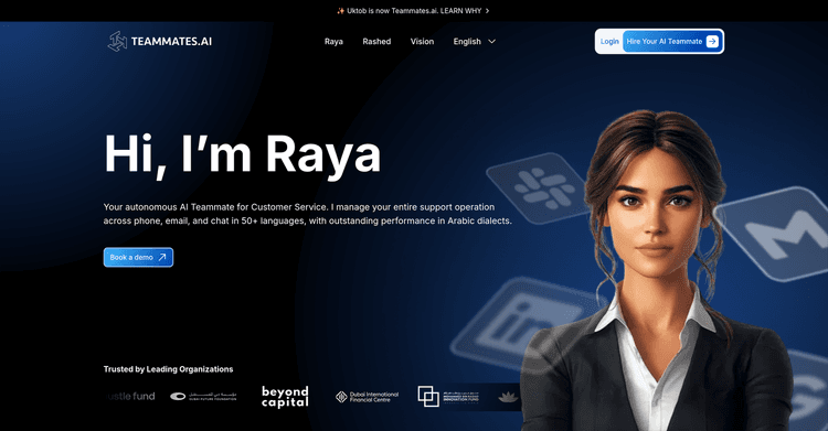 Raya by Teammates.AI featured image Raya by Teammates.AI featured image