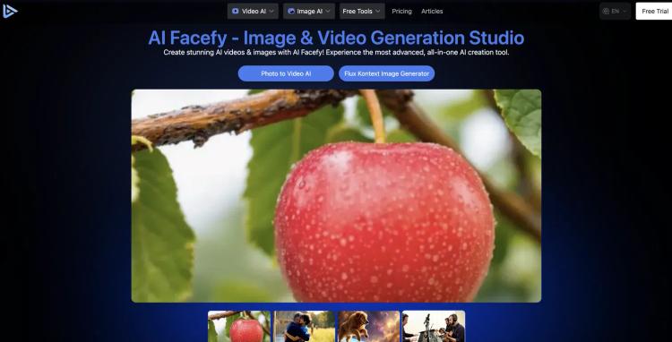 AI Facefy | AI Kissing Video Generator featured image AI Facefy | AI Kissing Video Generator featured image