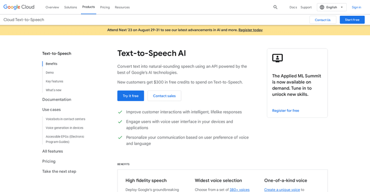 Google text to speech featured image Google text to speech featured image