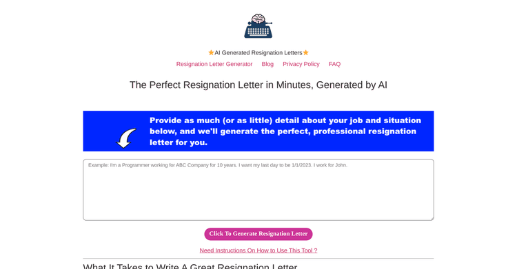 Just Resignation Letters featured image Just Resignation Letters featured image