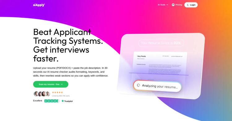 AI Resume Scanner - AIApply featured image AI Resume Scanner - AIApply featured image