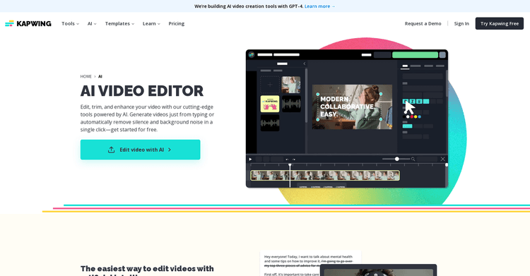 Kapwing Video Editor featured image Kapwing Video Editor featured image