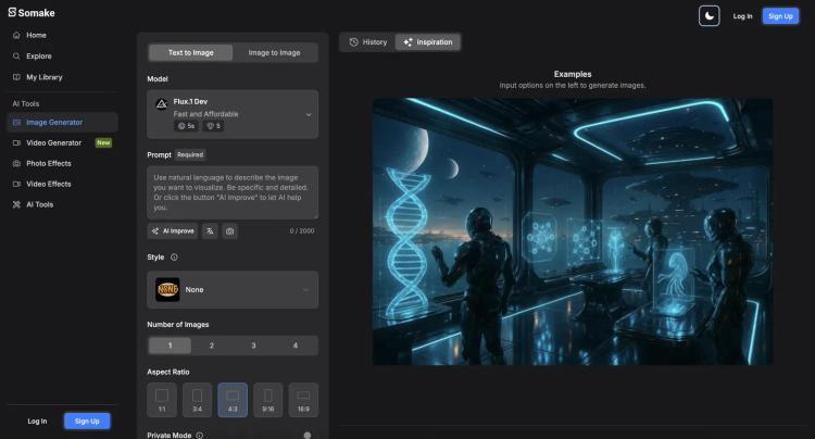 Somake | Text to Image Generator featured image Somake | Text to Image Generator featured image