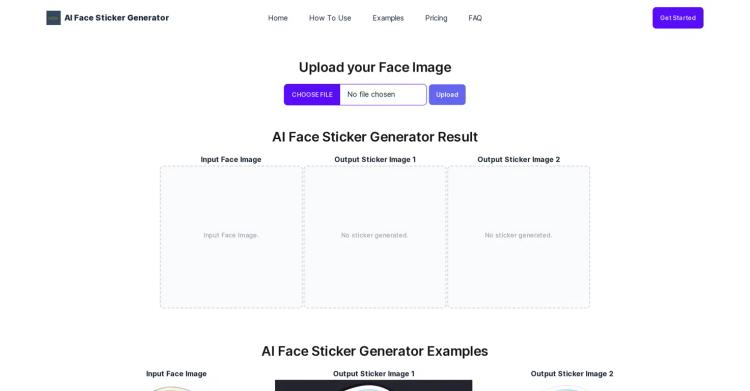 AI Face Sticker Generator featured image AI Face Sticker Generator featured image