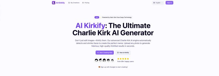 AI Kirkify Meme Generator featured image AI Kirkify Meme Generator featured image