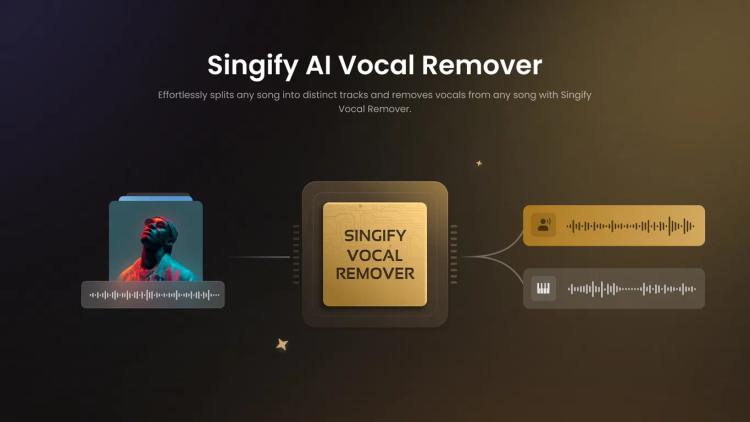 Singify AI Vocal Remover featured image Singify AI Vocal Remover featured image