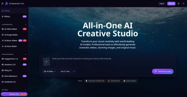Video maker by AI Generator Hub featured image Video maker by AI Generator Hub featured image