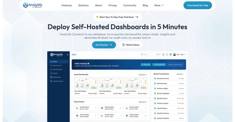 Analytify - A GenBI Platform featured image Analytify - A GenBI Platform featured image