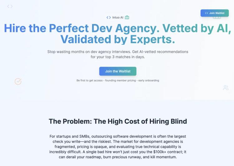 Intuo – Hire the perfect software dev agency featured image Intuo – Hire the perfect software dev agency featured image