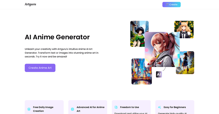 Anime Generator by Artguru featured image Anime Generator by Artguru featured image