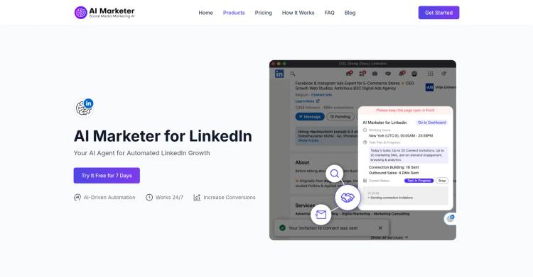AI Marketer for LinkedIn featured image AI Marketer for LinkedIn featured image