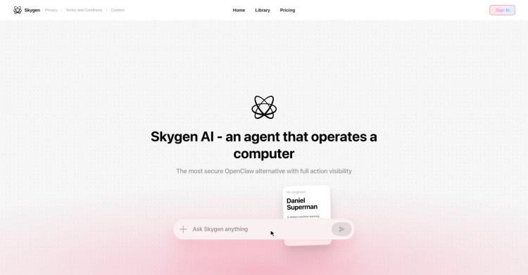 Skygen - AI Task Automation featured image Skygen - AI Task Automation featured image