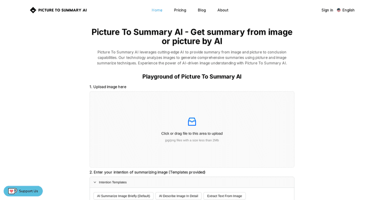 Picture To Summary AI featured image Picture To Summary AI featured image