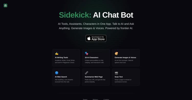 Sidekick - AI Chat Bot featured image Sidekick - AI Chat Bot featured image