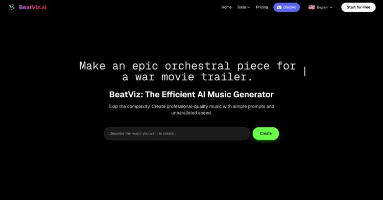 BeatViz AI Music Generator featured image BeatViz AI Music Generator featured image