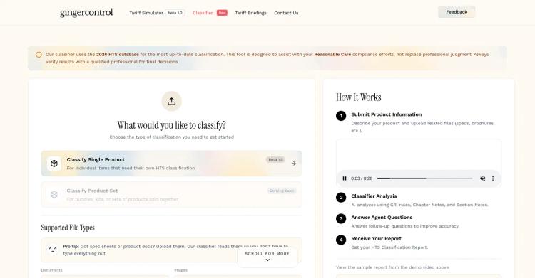 GingerControl - Classifier featured image GingerControl - Classifier featured image