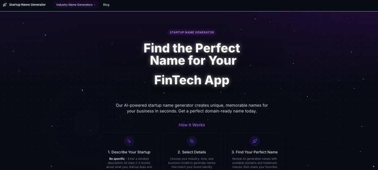 StartupNameGenerator featured image StartupNameGenerator featured image