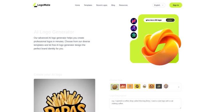 AI Logo Generator.sh featured image AI Logo Generator.sh featured image