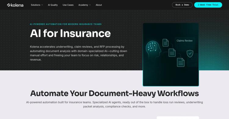Kolena AI for Insurance featured image Kolena AI for Insurance featured image