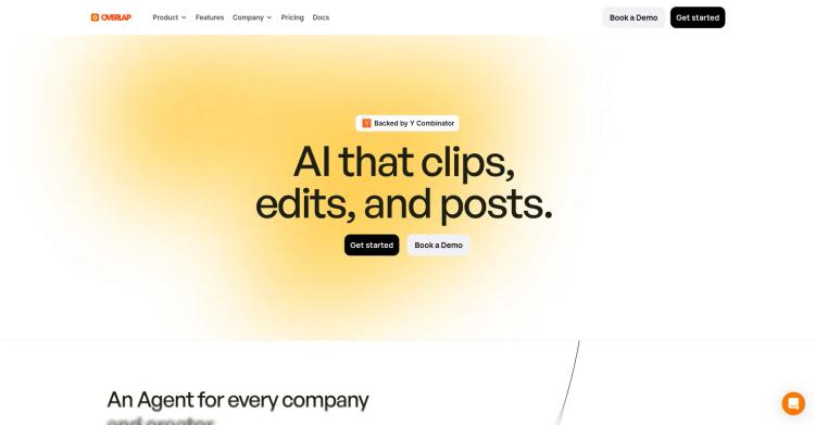 Overlap - AI that clips, edits, and posts featured image Overlap - AI that clips, edits, and posts featured image