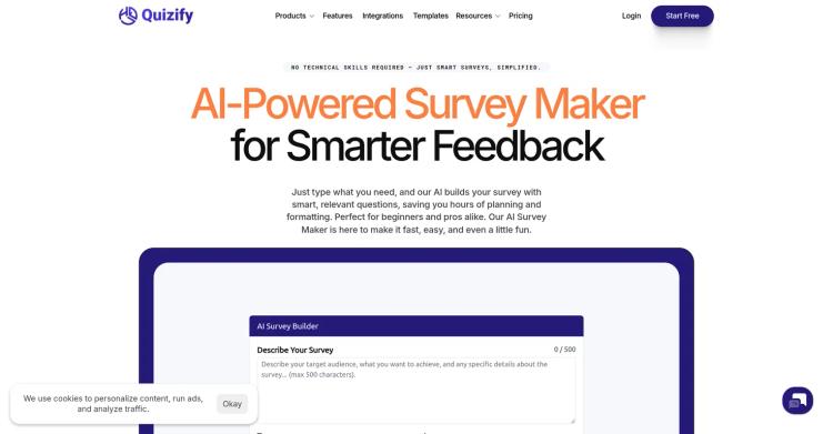 Quizify AI Survey Maker featured image Quizify AI Survey Maker featured image
