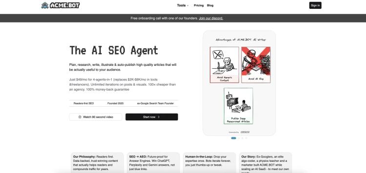 ACME.BOT - AI SEO Writer + AI Diagram Generator featured image ACME.BOT - AI SEO Writer + AI Diagram Generator featured image