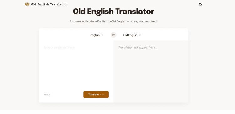 Old English Translator.app featured image Old English Translator.app featured image