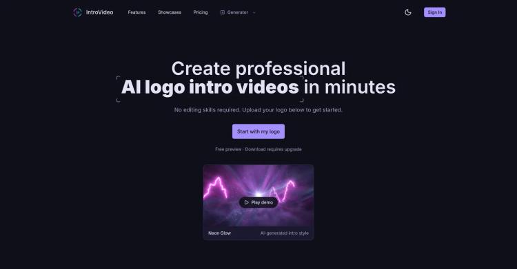 IntroVideo - Logo Animation featured image IntroVideo - Logo Animation featured image