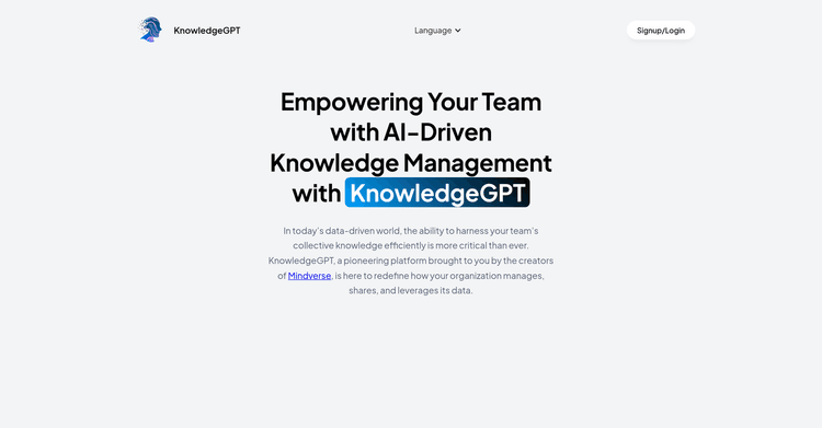 KnowledgeGPT featured image KnowledgeGPT featured image