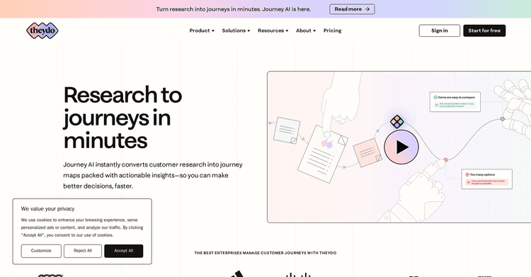 Journey AI by TheyDo featured image Journey AI by TheyDo featured image