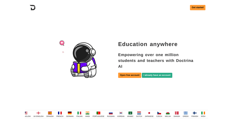 Doctrina | AI Education Suite featured image Doctrina | AI Education Suite featured image