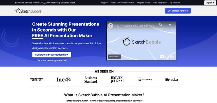 AI Presentation Maker by SketchBubble featured image AI Presentation Maker by SketchBubble featured image