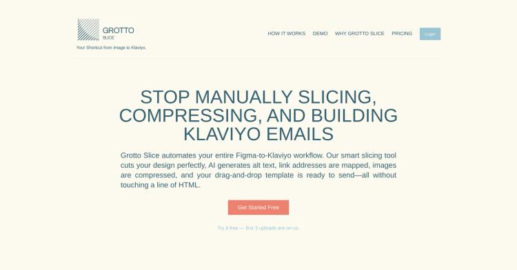 Grotto Slice - Automated Email Slicer featured image Grotto Slice - Automated Email Slicer featured image