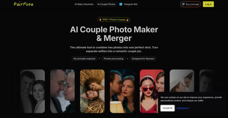 PairFuse | AI Couple Photo Maker featured image PairFuse | AI Couple Photo Maker featured image