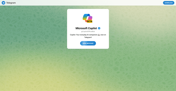 Microsoft Copilot on Telegram featured image Microsoft Copilot on Telegram featured image