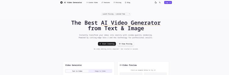 AI Video Generator.best featured image AI Video Generator.best featured image