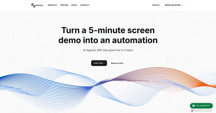 Komos - AI Browser Automation | RPA featured image Komos - AI Browser Automation | RPA featured image