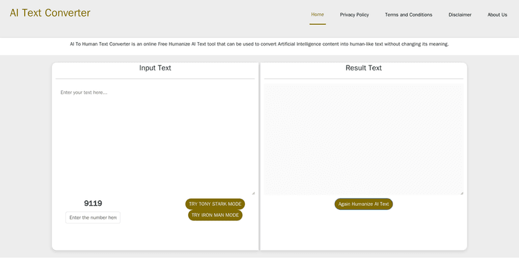 AI To Human Text Converter featured image AI To Human Text Converter featured image