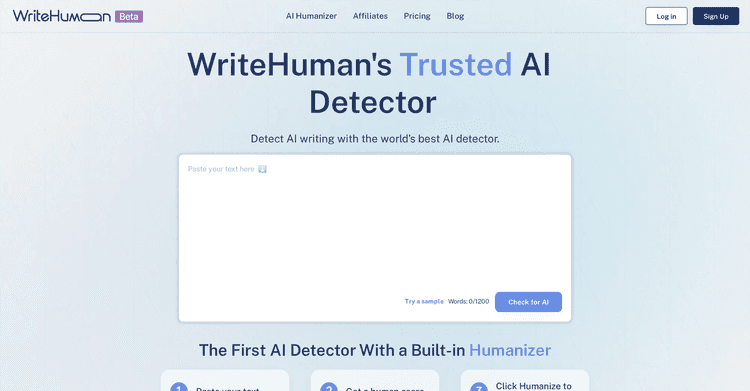 WriteHuman: AI Detector featured image WriteHuman: AI Detector featured image