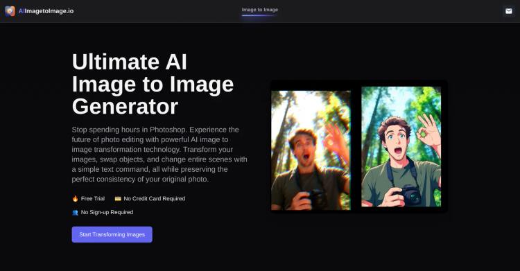 AI Image to Image.io featured image AI Image to Image.io featured image