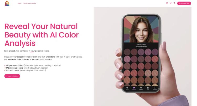 Dressika - AI Color Analysis featured image Dressika - AI Color Analysis featured image