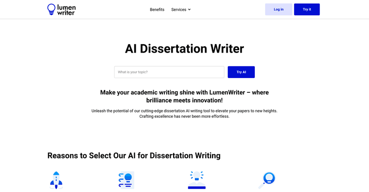 LumenWriter.ai - AI Dissertation Writer featured image LumenWriter.ai - AI Dissertation Writer featured image