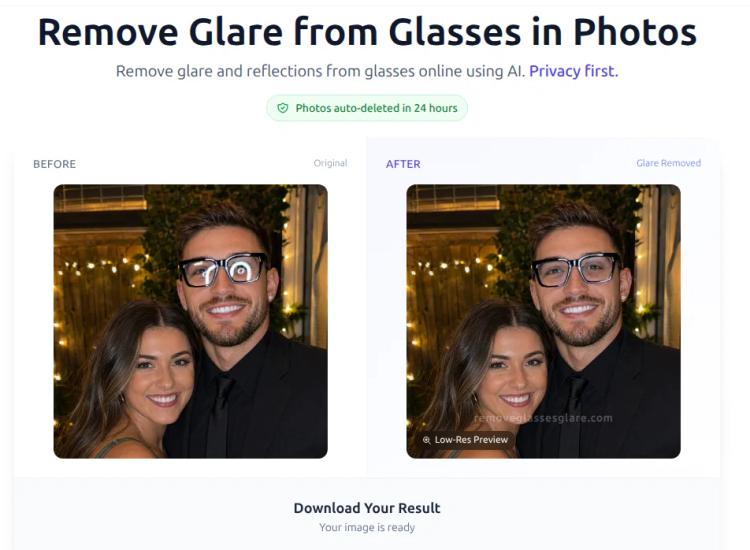 RemoveGlassesGlare featured image RemoveGlassesGlare featured image