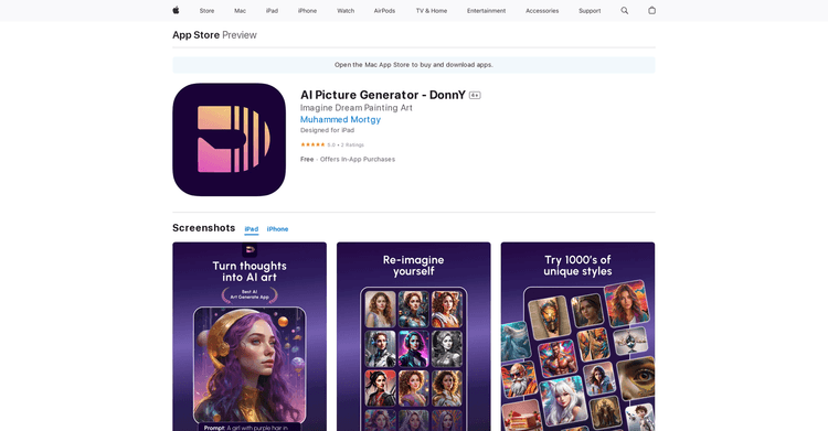 AI Picture Generator - DonnY featured image AI Picture Generator - DonnY featured image