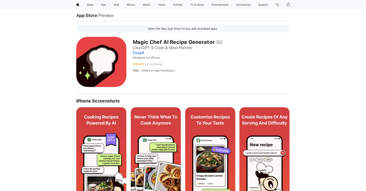 Magic Chef AI Recipe Generator featured image Magic Chef AI Recipe Generator featured image