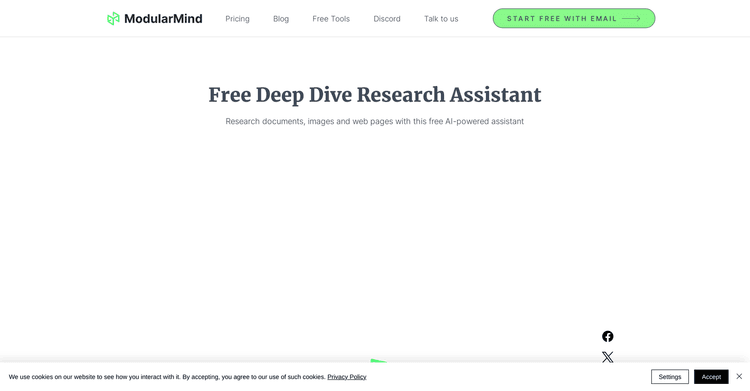 Deep Dive Research Assistant featured image Deep Dive Research Assistant featured image