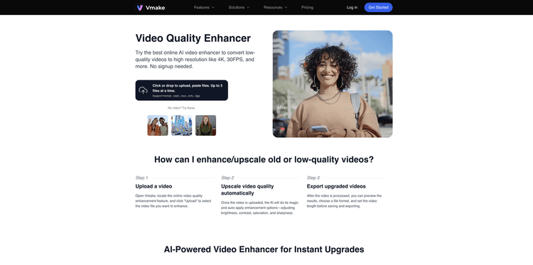Vmake Video Enhancer featured image Vmake Video Enhancer featured image
