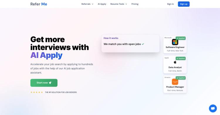 AI Apply by Refer.me featured image AI Apply by Refer.me featured image