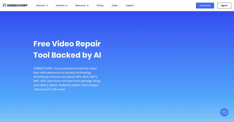Video Repair by Onerecovery featured image Video Repair by Onerecovery featured image