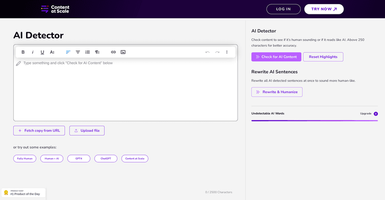 Free AI Detector by ContentAtScale featured image Free AI Detector by ContentAtScale featured image